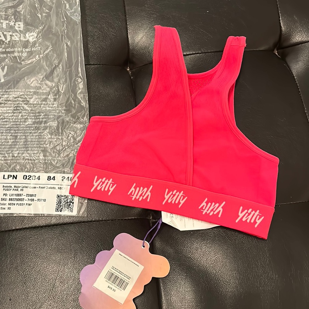 Yitty neon pink bralette
